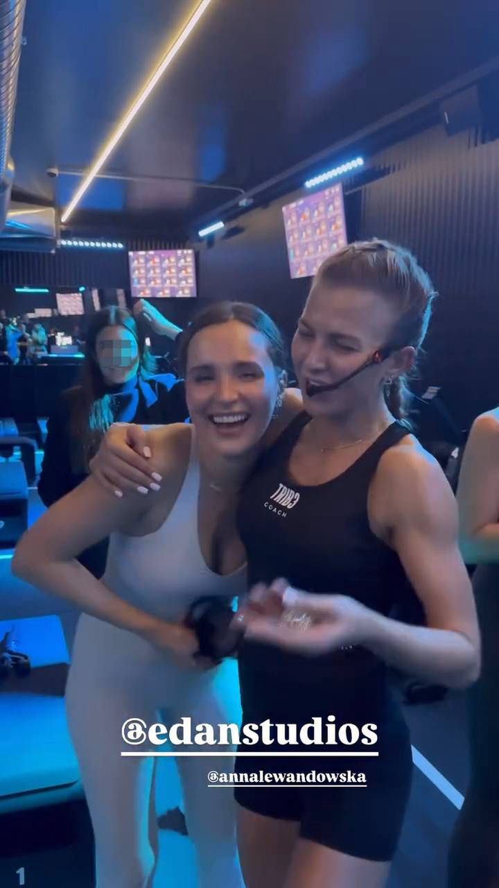 Marina Łuczenko i Anna Lewandowska