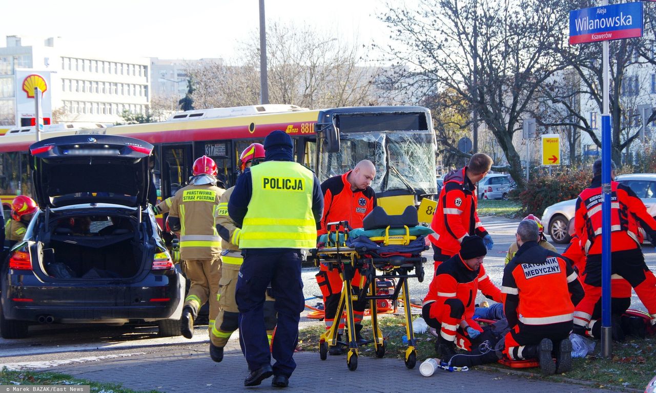 Nie żyje druga osoba. Tragiczny wypadek w Warszawie