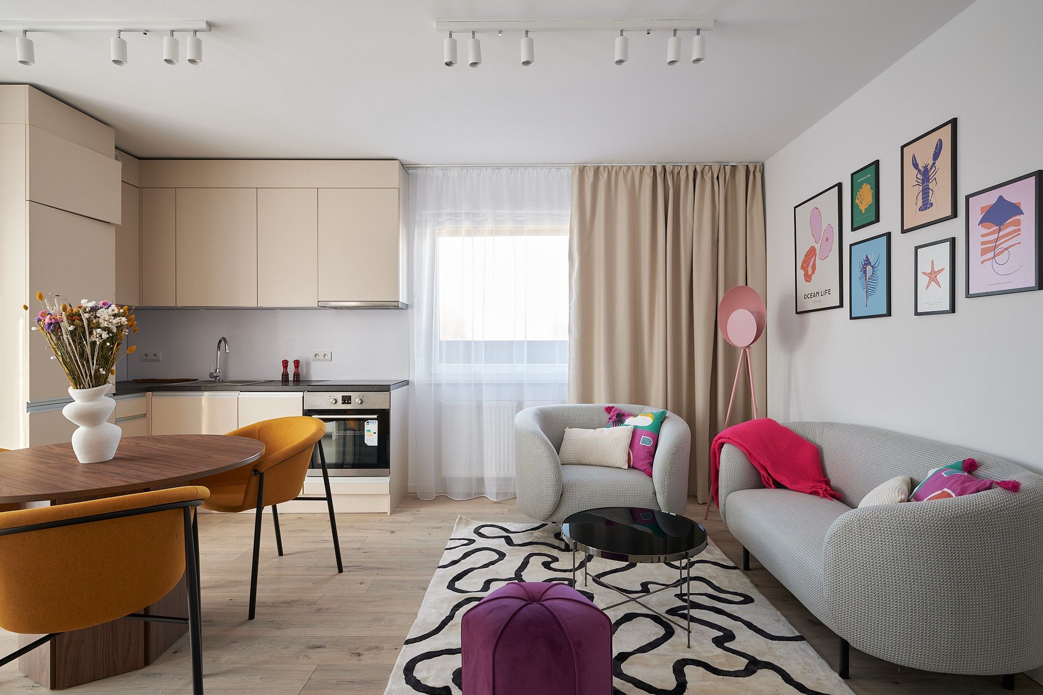 Apartament w inwestycji Kępa Mieszczańska we Wrocławiu.