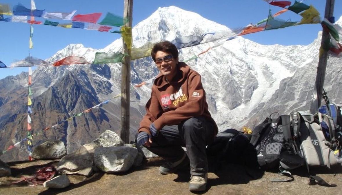 Sonam Sherpa pracował w Nepalu jako przewodnik górski