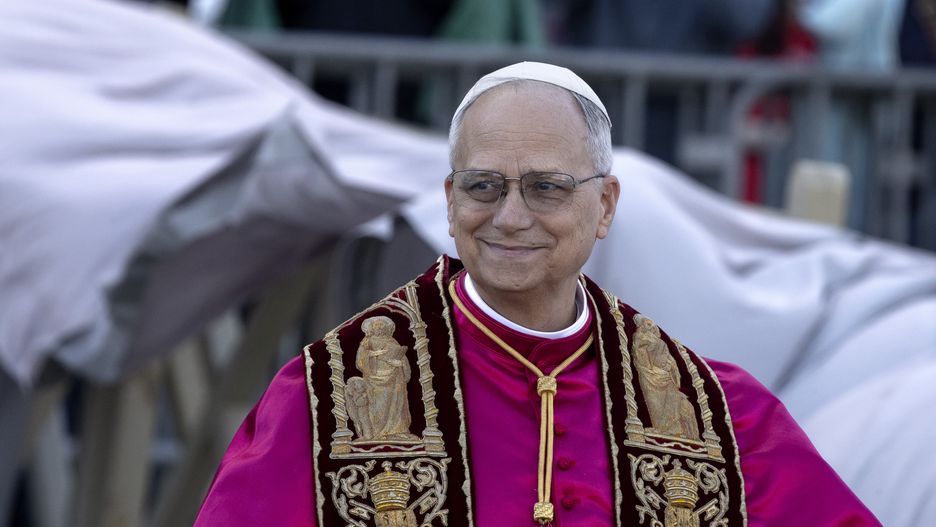 Pope Leo XIV arrives at the Basilica of St. John Lateran in
ROME, ITALY - 2025/05/25: Pope Leo XIV arrives at the Basilica of St. John Lateran in Rome to preside over a Mass and take possession of the Roman Cathedra. (Photo by Maria Grazia Picciarella/SOPA Images/LightRocket via Getty Images)
SOPA Images
basilica of st. john lateran, leone xiv, mass, robert prevost, vatican city, roman cathedra, possesion, faith, conclave
