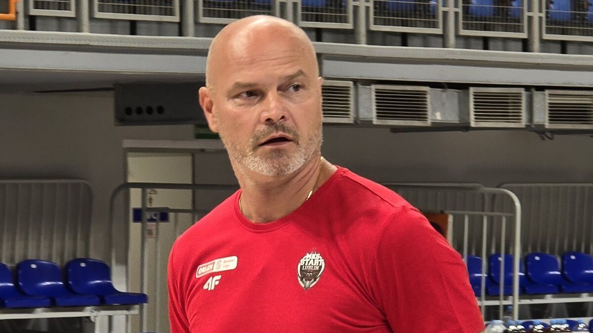 Trener Wojciech Kamiński