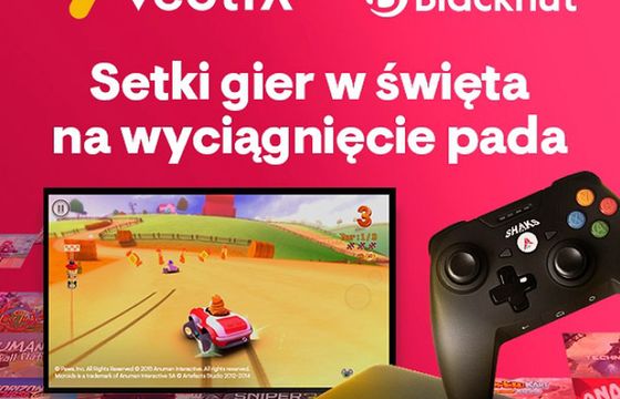 Vectra z ofertą Blacknut. Chce przyciągnąć graczy usługą strumieniowania gier online