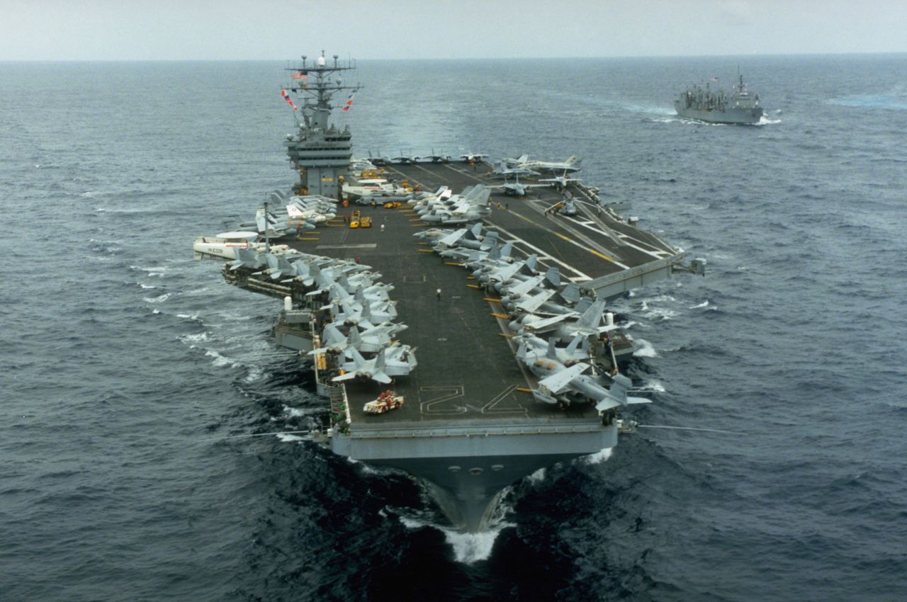 Houthi missile and drone strikes target US navy vessels