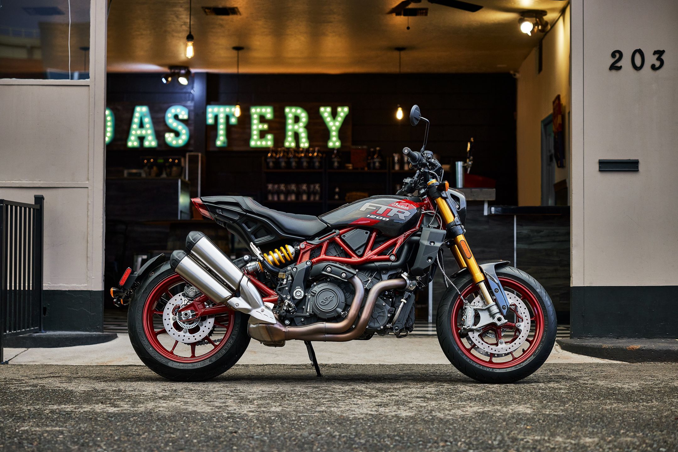 Indian FTR R Carbon
