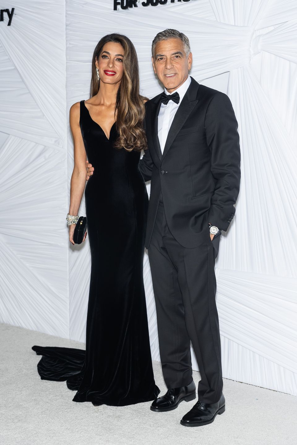 Celebryci na imprezie charytatywnej Clooneyów