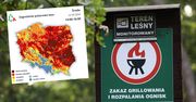 Pół Polski na czerwono. Leśnik ostrzega