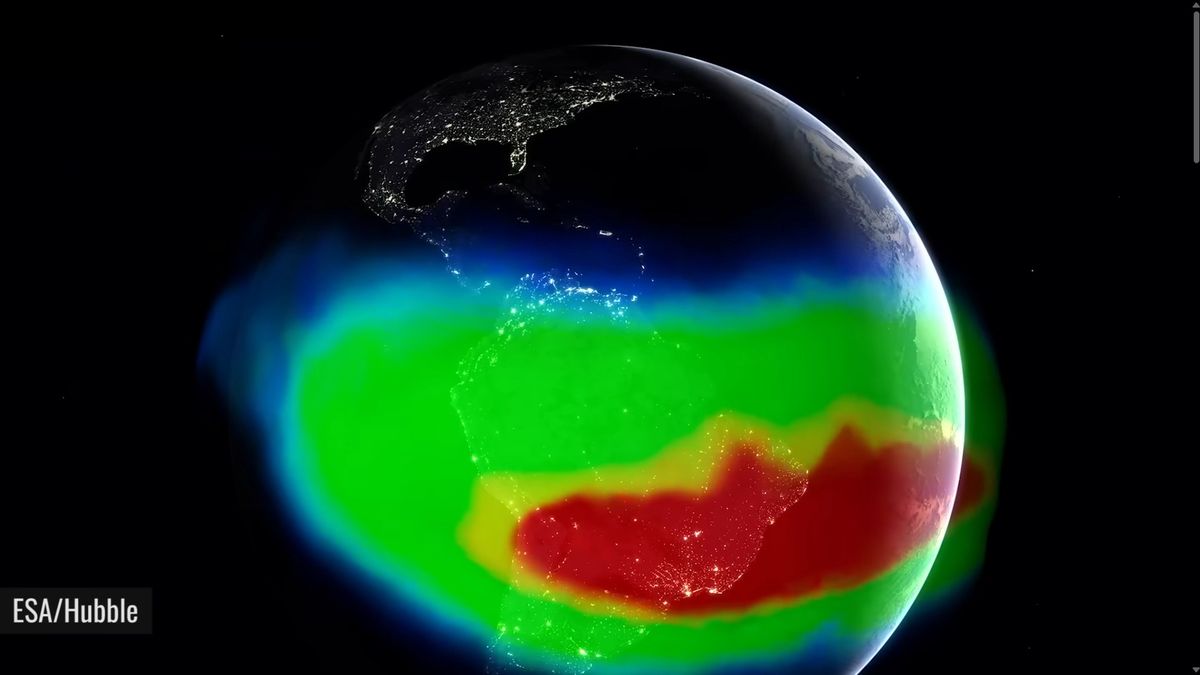NASA wykryła ogromną anomalię na polu magnetycznym Ziemi