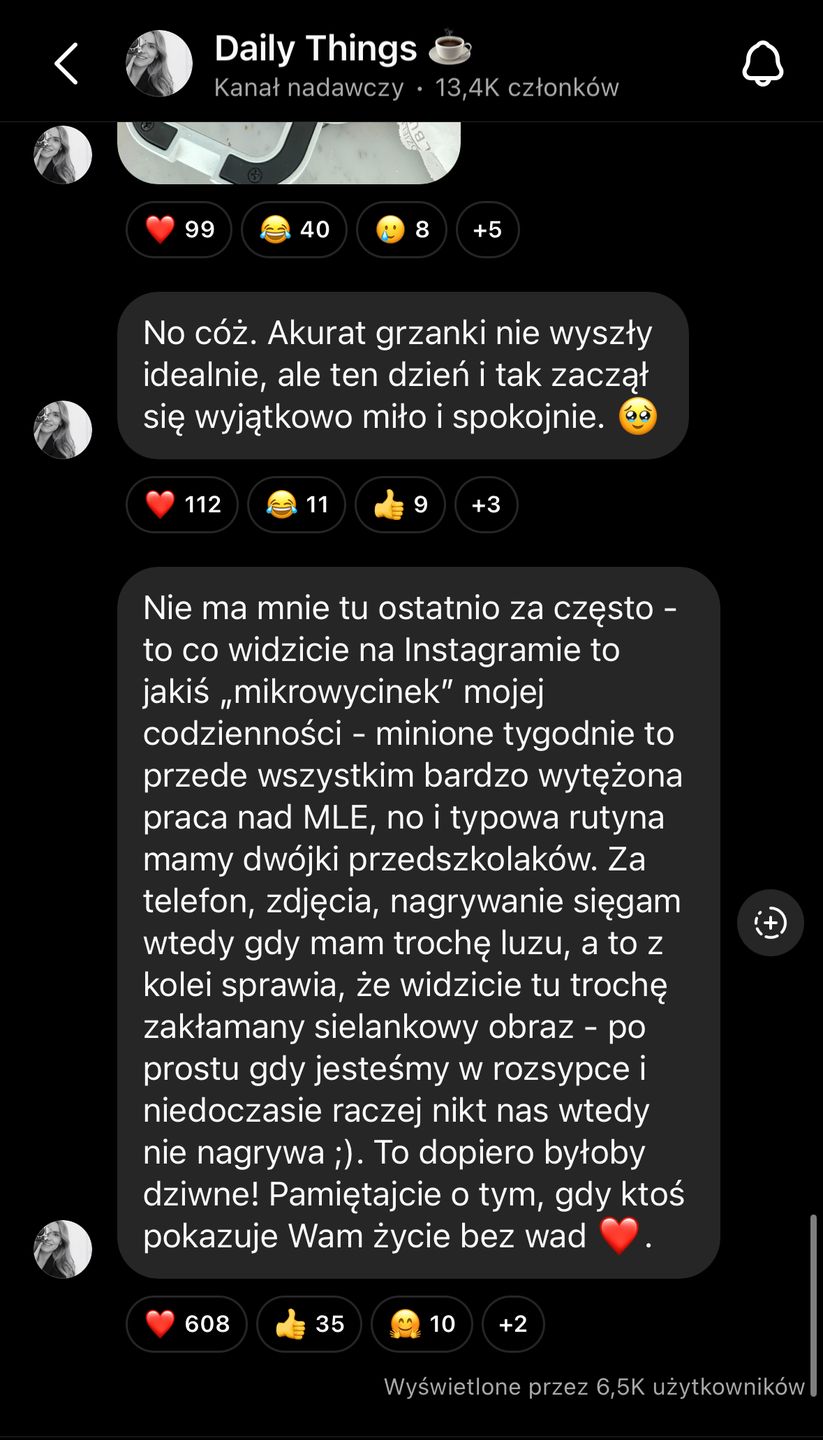 Kasia Tusk rozprawia nad prozą życia 