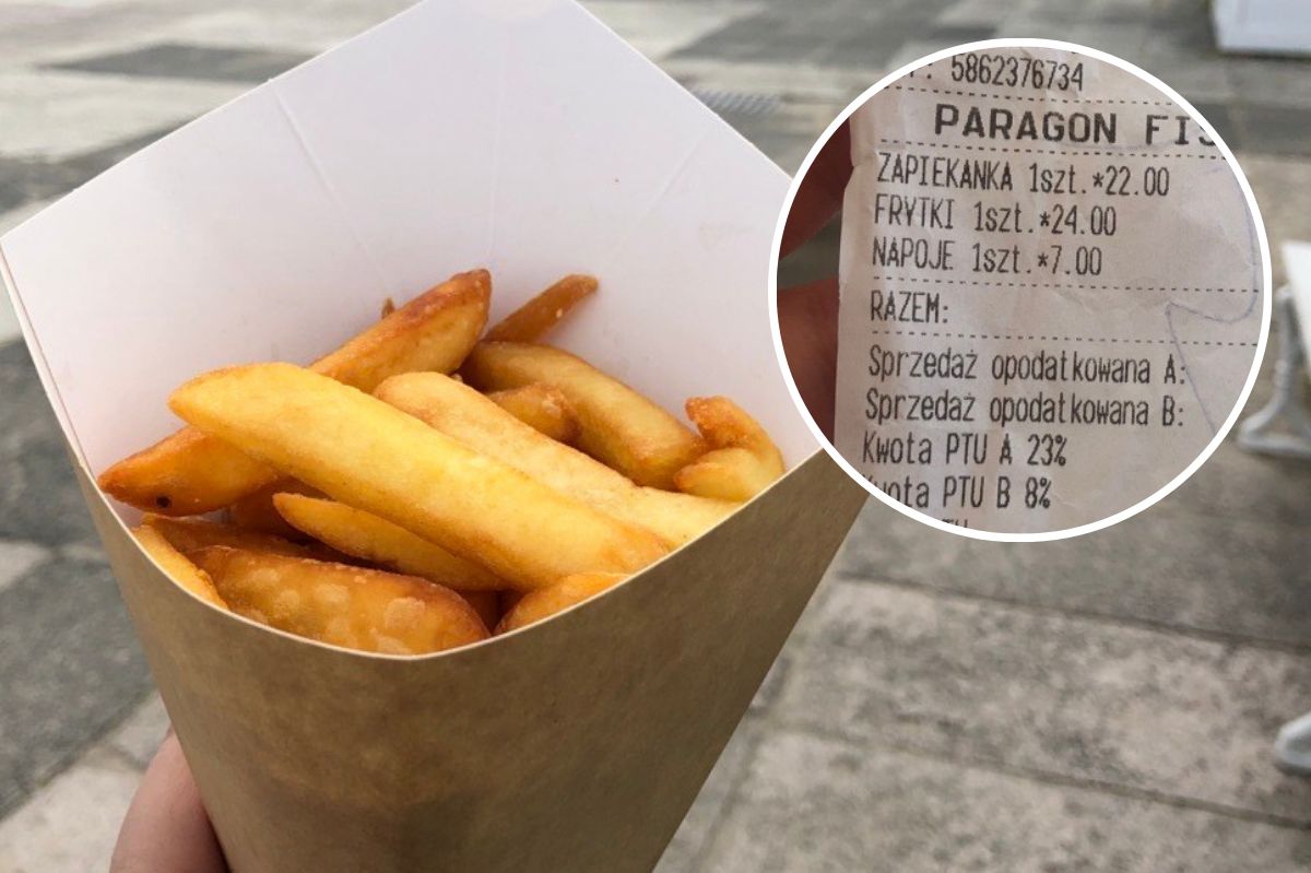 Zamówiła frytki nad morzem. Bardziej niż cena zaskoczył ją smak