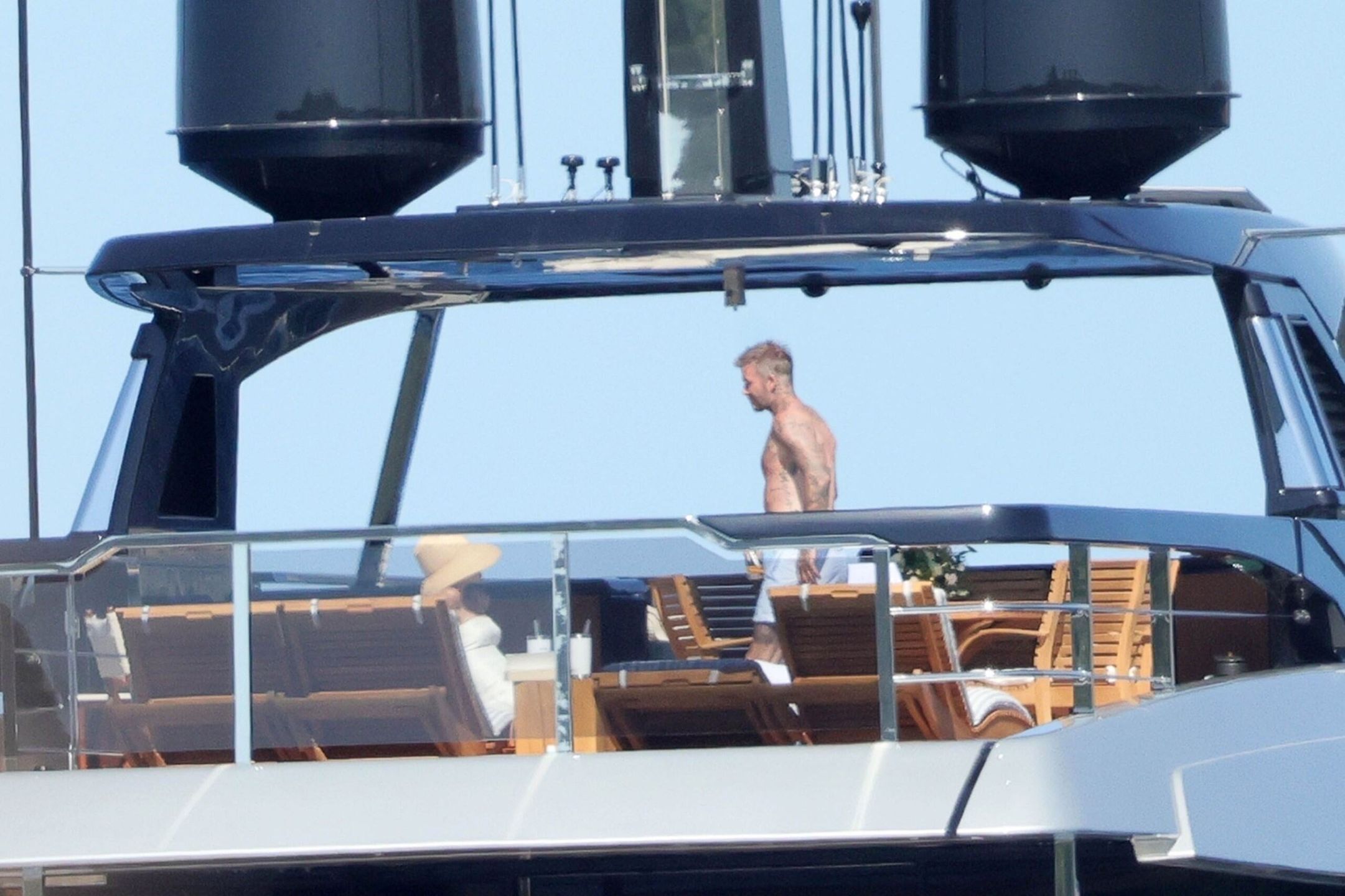 Wakacje Beckhamów w Porto Cervo