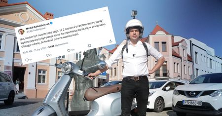 Wystawił skuter na WOŚP. Od razu musiał się tłumaczyć