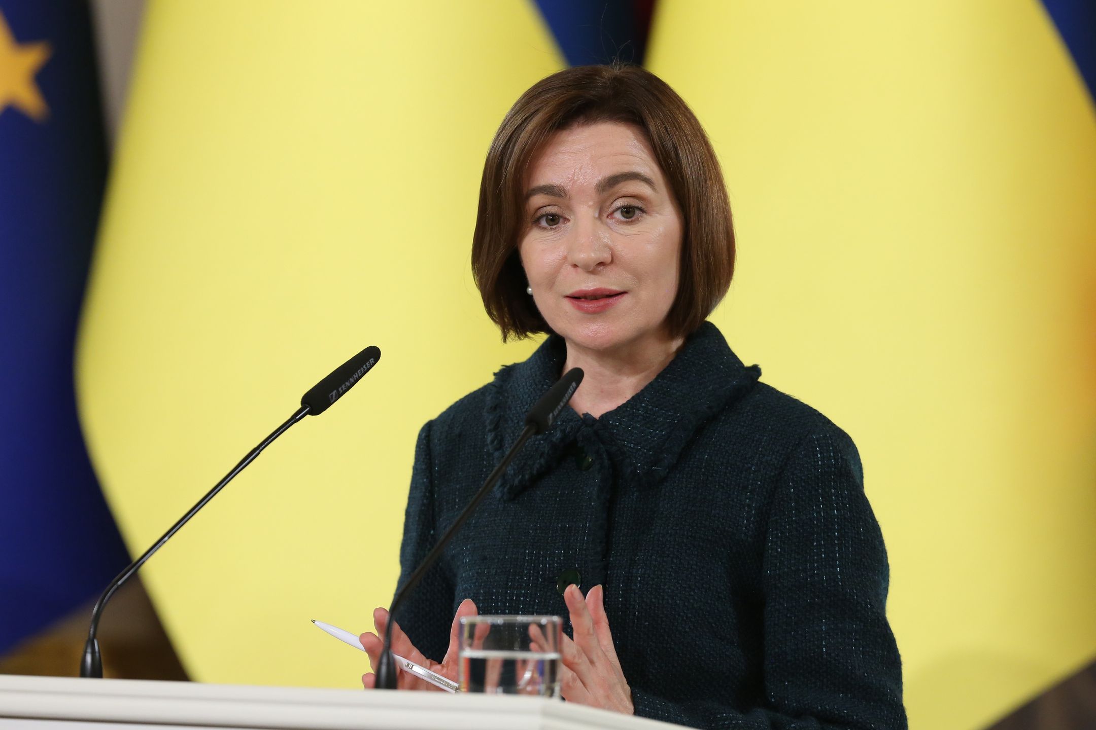 Prezydent Mołdawii Maia Sandu