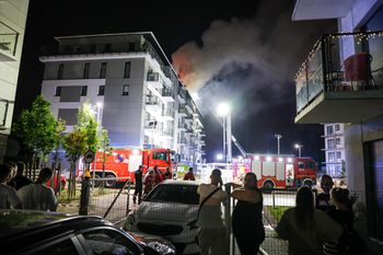 Poznań: Pożar bloku przy ul. Krańcowej. Co dalej z mieszkańcami?