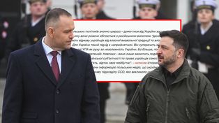 W Ukrainie o sporze z Polską. Tak piszą o Nawrockim