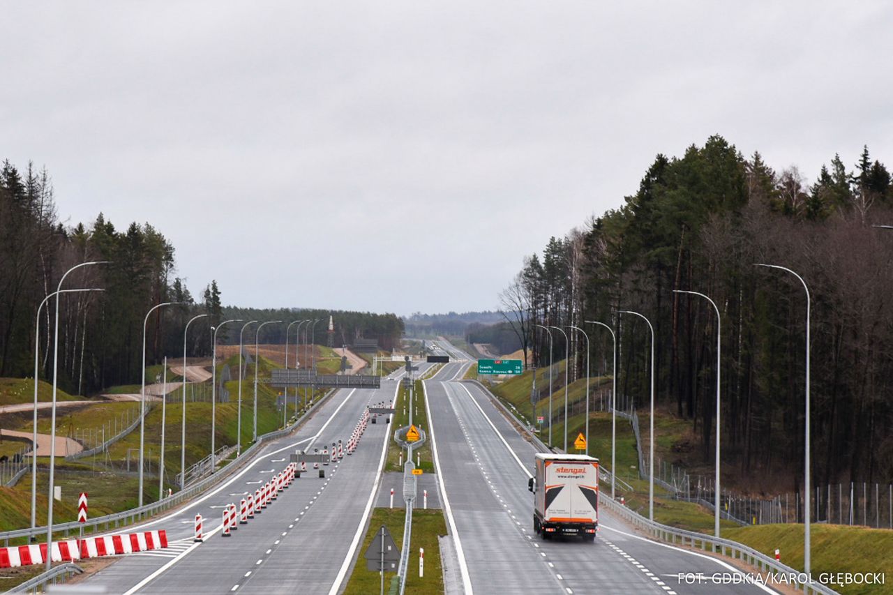 Nowa ekspresówka na Mazurach. To pierwszy z trzech odcinków