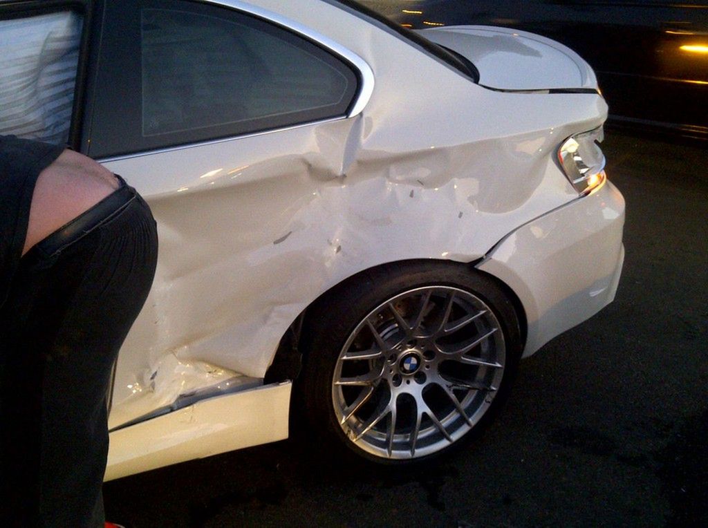 BMW 1M Coupe rozbite w RPA