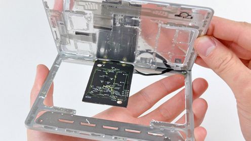 Apple Magic Trackpad rozebrany 1