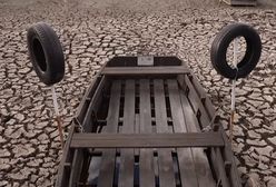 Susza odsłoniła spękane dno. Kolejne wyschnięte jezioro w Europie