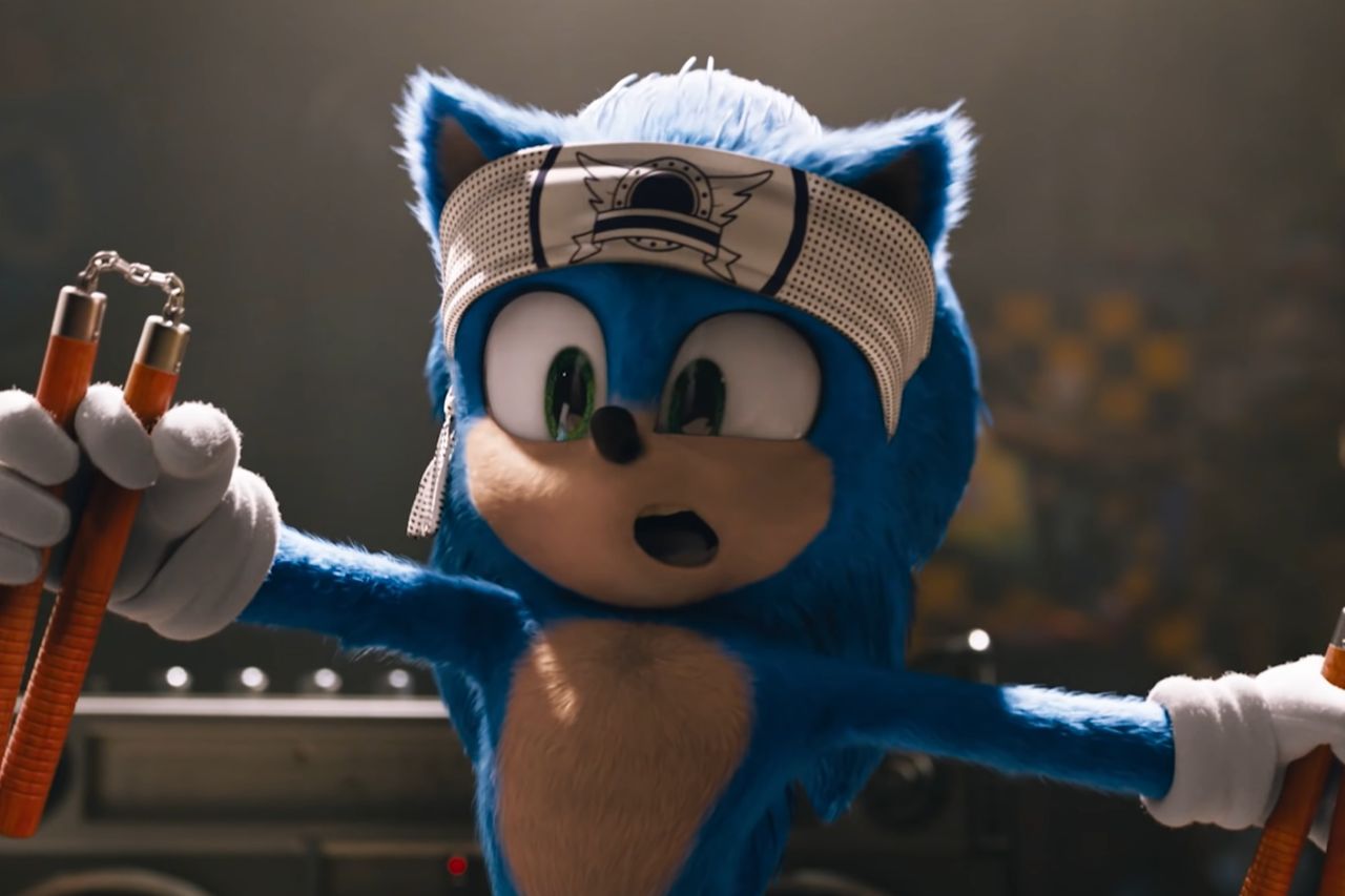 Kadr z filmu Sonic. Szybki jak błyskawica