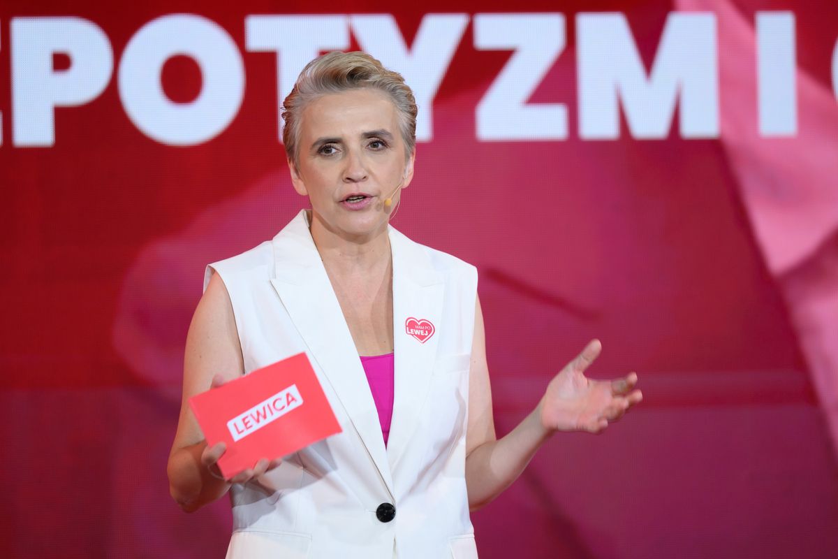 joanna scheuring-wielgus, lewica, debata, tvp, wybory 2023, wybory parlamentarne 2023 Scheuring-Wielgus idzie do gniazda os. Nie wszyscy są zadowoleni