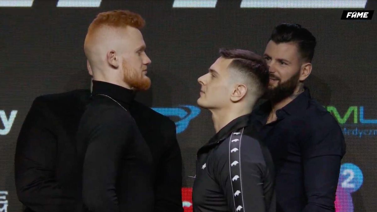 Fame MMA. Face to face: paTrykos i Ponczek