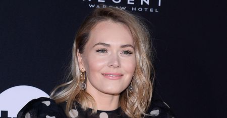 Magdalena Lamparska odprowadza syna do przedszkola. Aktorka martwi się o siebie