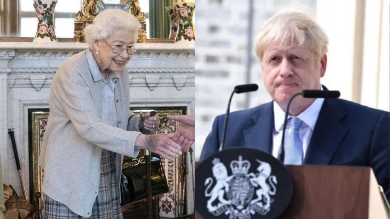 Boris Johnson talks about Elizabeth II