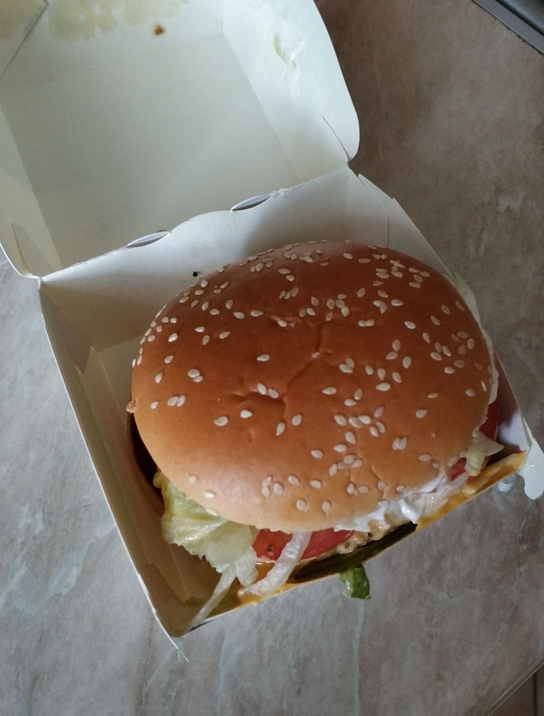 Veggie Burger z McDonald's.