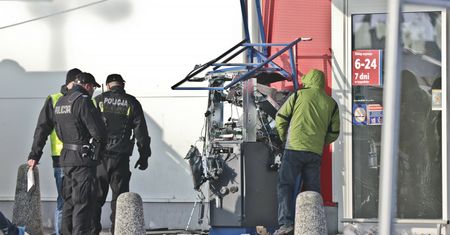 Wysadzał bankomaty w Polsce. Mężczyzna złapany po pościgu