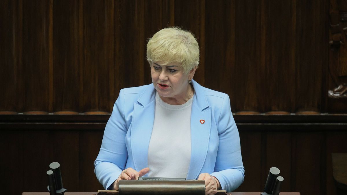 Posłanka KO Małgorzata Pępek