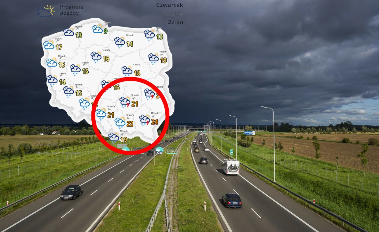 Polska pod wpływem niżu: groźne burze i silny wiatr — image 3