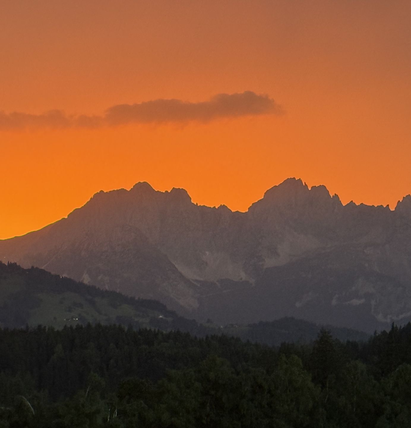 Niezapomniane widoki z okolic Kitzbühel