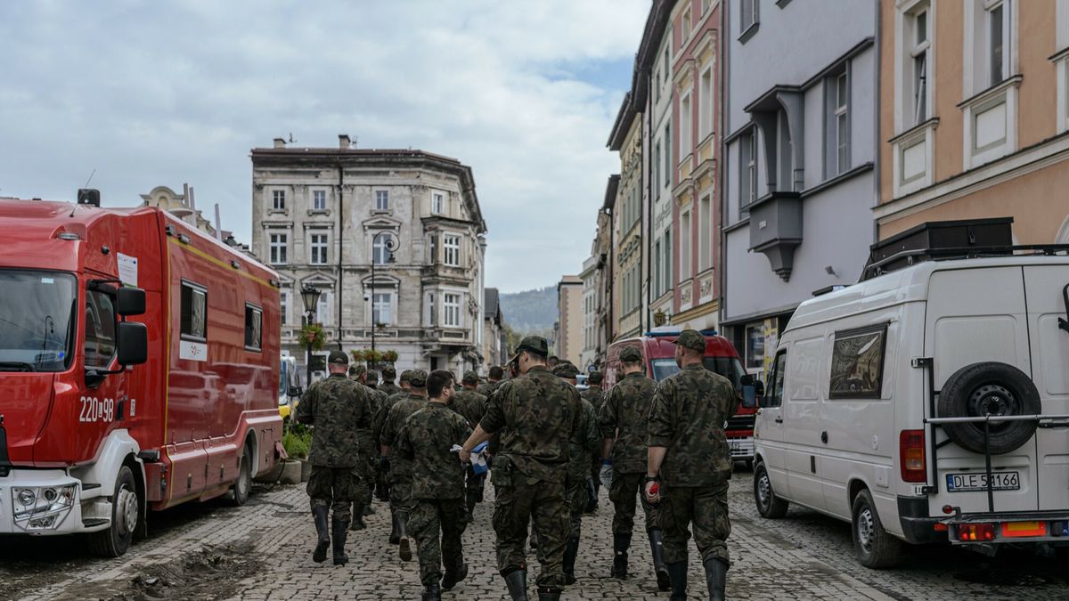 Powódź w Lądku-Zdroju