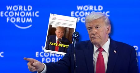Trump atakuje Macrona, Pałac Elizejski odpowiada. "Fake news"