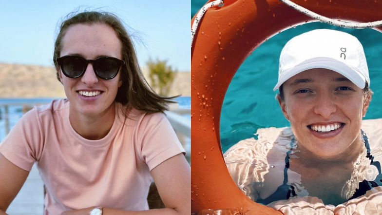 Iga Świątek pozdrawia z urlopu. Tenisistka pozuje w bikini na Krecie