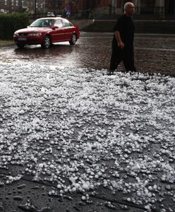 Ogromny grad w Krakowie i okolicach. Zdjęcia z Małopolski robią wrażenie