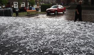 Ogromny grad w Krakowie i okolicach. Zdjęcia z Małopolski robią wrażenie