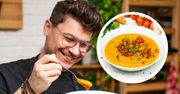 Ta zupa jest tak pożywna, że drugie danie nie będzie potrzebne. Pieczone dodatki robią robotę