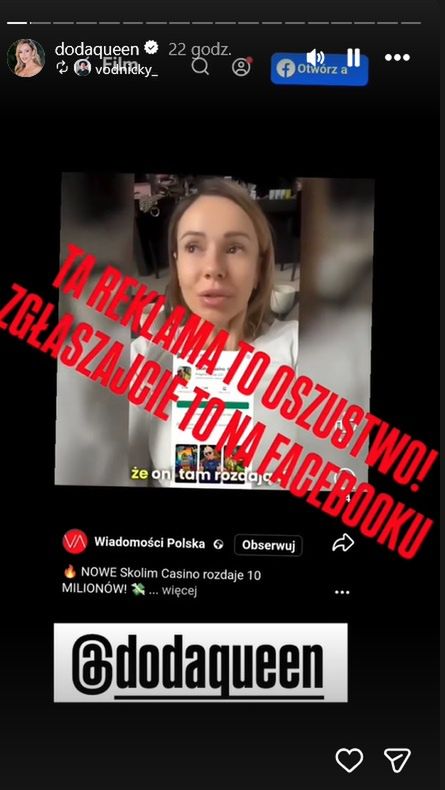 Doda padła ofiarą kradzieży wizerunku 