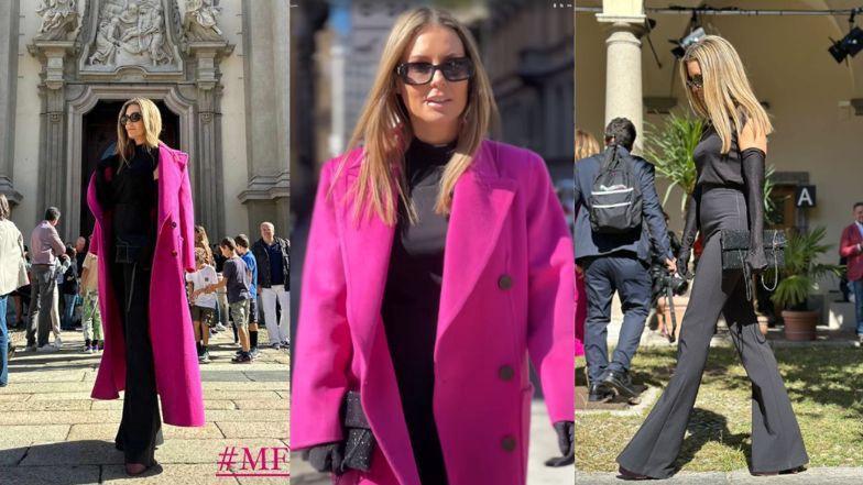 Małgorzata Rozenek ZADAJE SZYKU na włoskim Fashion Weeku