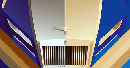 Rolls-Royce w stylu art déco [Paryż 2012]