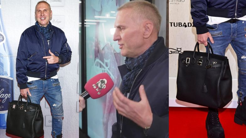 Krzysztof Gojdź dotarł na imprezę prywatnym samolotem