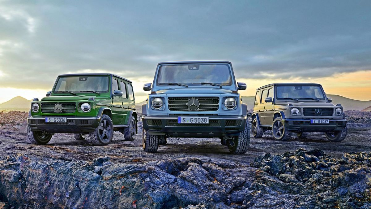 Fantazyjne lakiery i diesel G 400 d to największe nowości w gamie G-klasy.