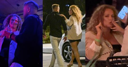 Joanna Liszowska BALOWAŁA w klubie: flirt przy barze, szaleństwa na parkiecie i powrót za rękę z tajemniczym mężczyzną (ZDJĘCIA)