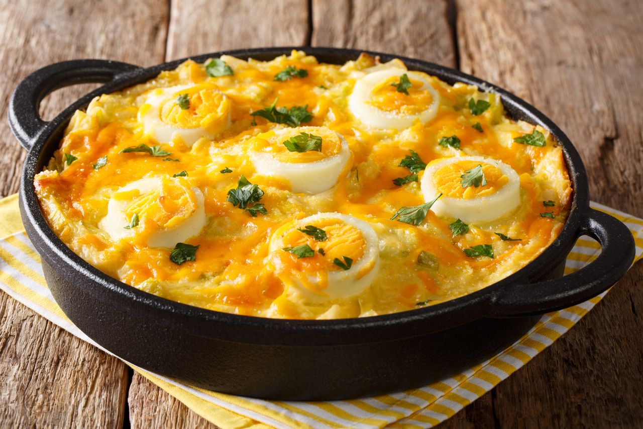 Cooking surprise: Add boiled eggs to your potato casserole