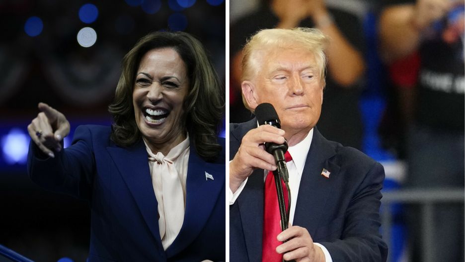 Harris wyprzedza Trumpa w sondażu