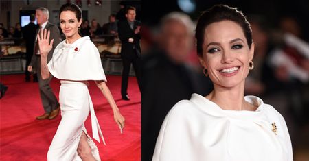 Angelina Jolie SAMA NA PREMIERZE, po kłótni z Bradem! (ZDJĘCIA)