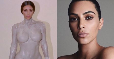 Naga Kim Kardashian promuje swoje perfumy