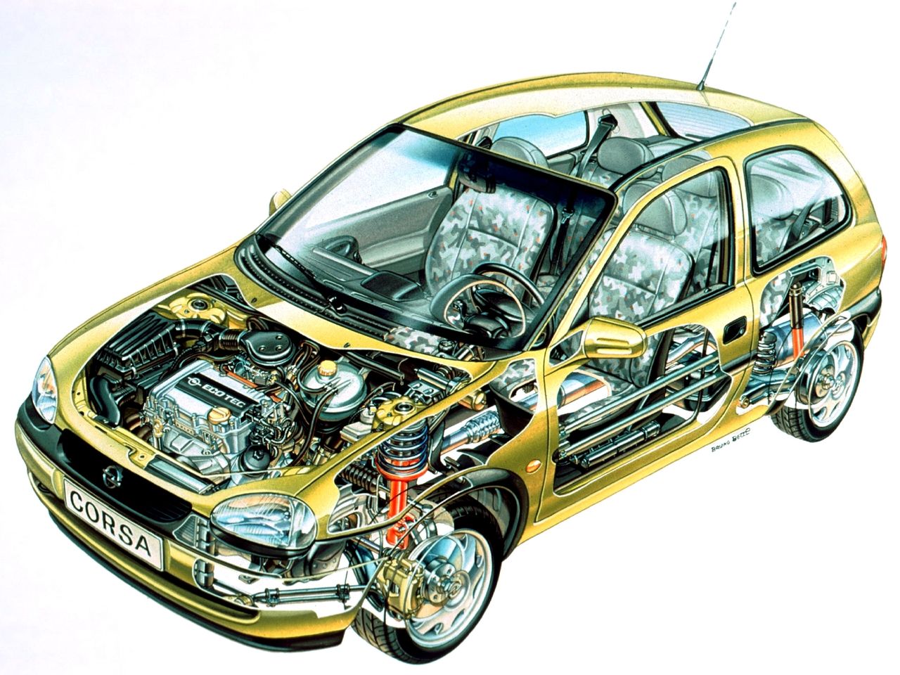 1997-2000 Opel Corsa B